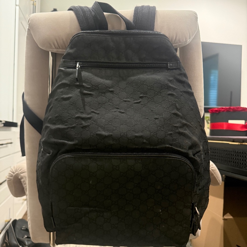 Gucci Backpack Nylon - Picture 2 of 9